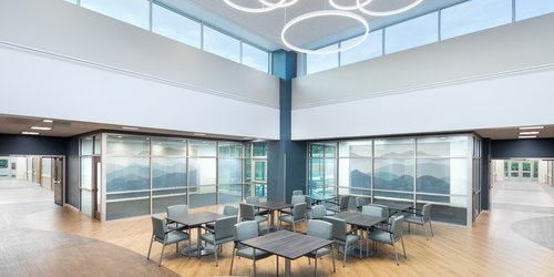 Caldwell UNC Behavioral I atrium