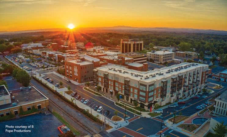 Downtown Hickory Sunset.PNG