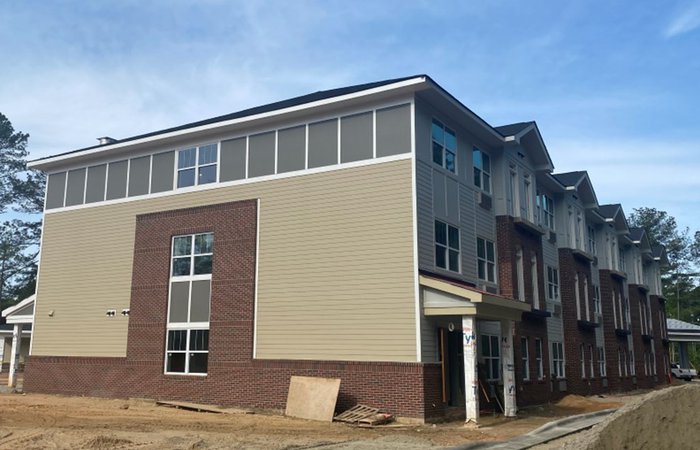 Foundation Senior Living under construction, May 2021