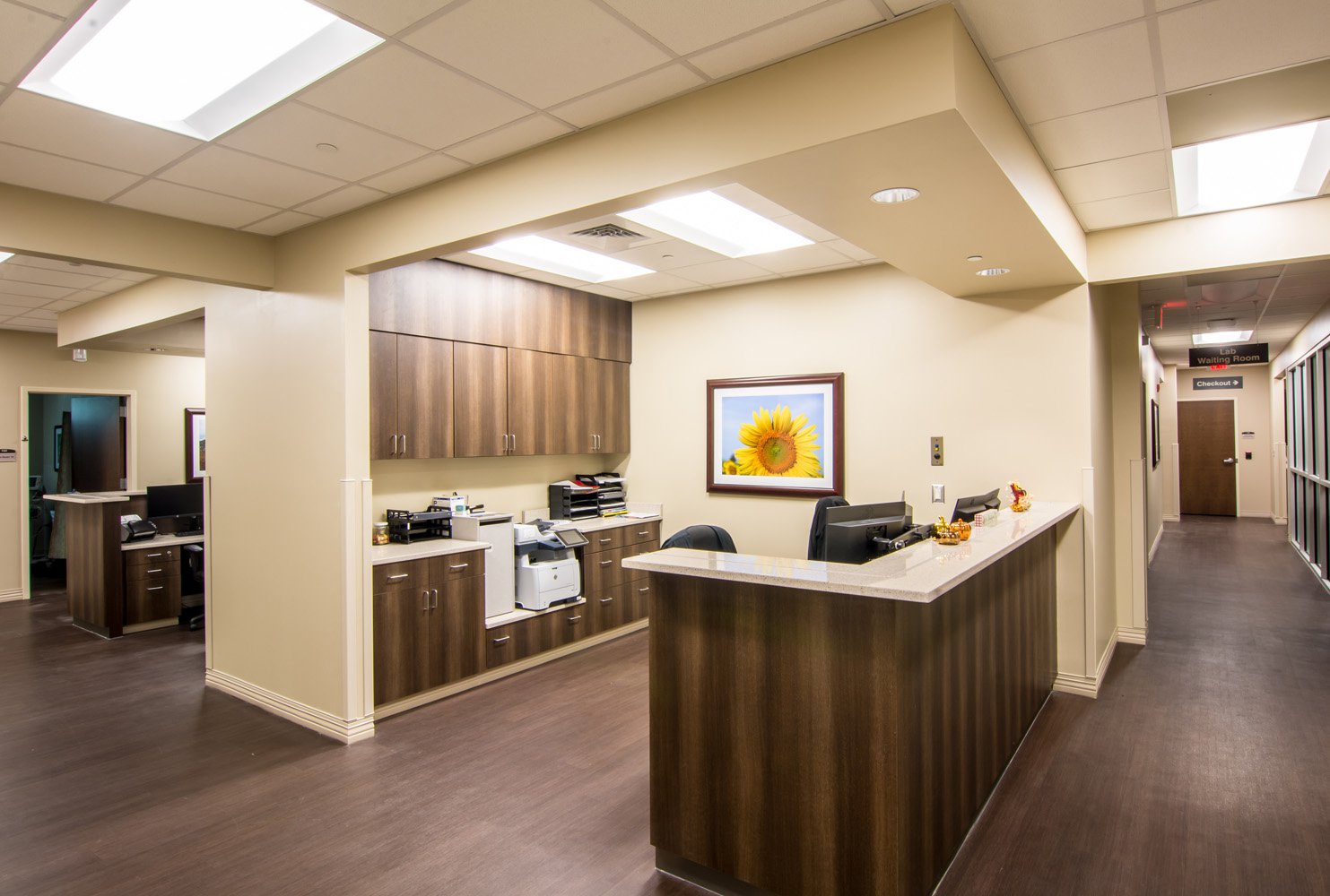 Carolinas Healthcare System Blue Ridge receptionist area