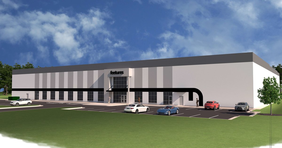 Feetures Distribution Warehouse Hickory, NC In Progress David E