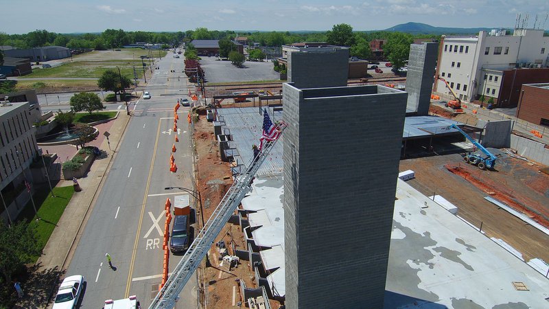 One North Center Flag